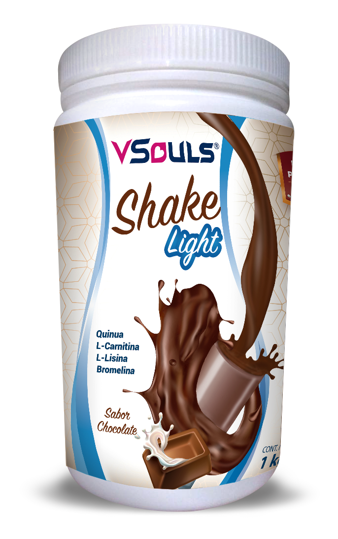 Vsouls Shake Light: Tu Malteada Sustituto de Comida Saludable