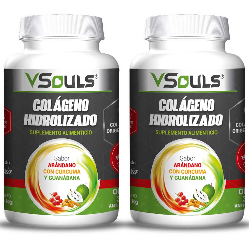 VSouls Promoción Duo Colágeno Hidrolizado Arándano