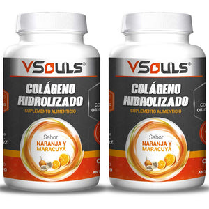 VSouls Promoción Duo Colágeno Hidrolizado Naranja