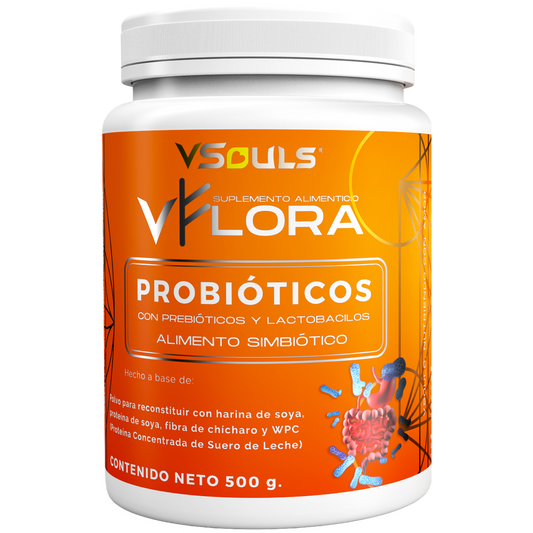 VFlora Vsouls: Probióticos y Prebióticos para una Digestión Óptima y Bienestar Intestinal