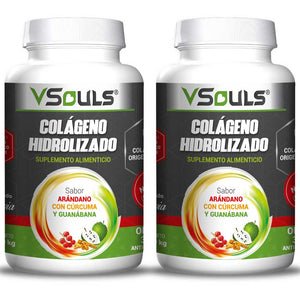 VSouls Promoción Duo Colágeno Hidrolizado Arándano