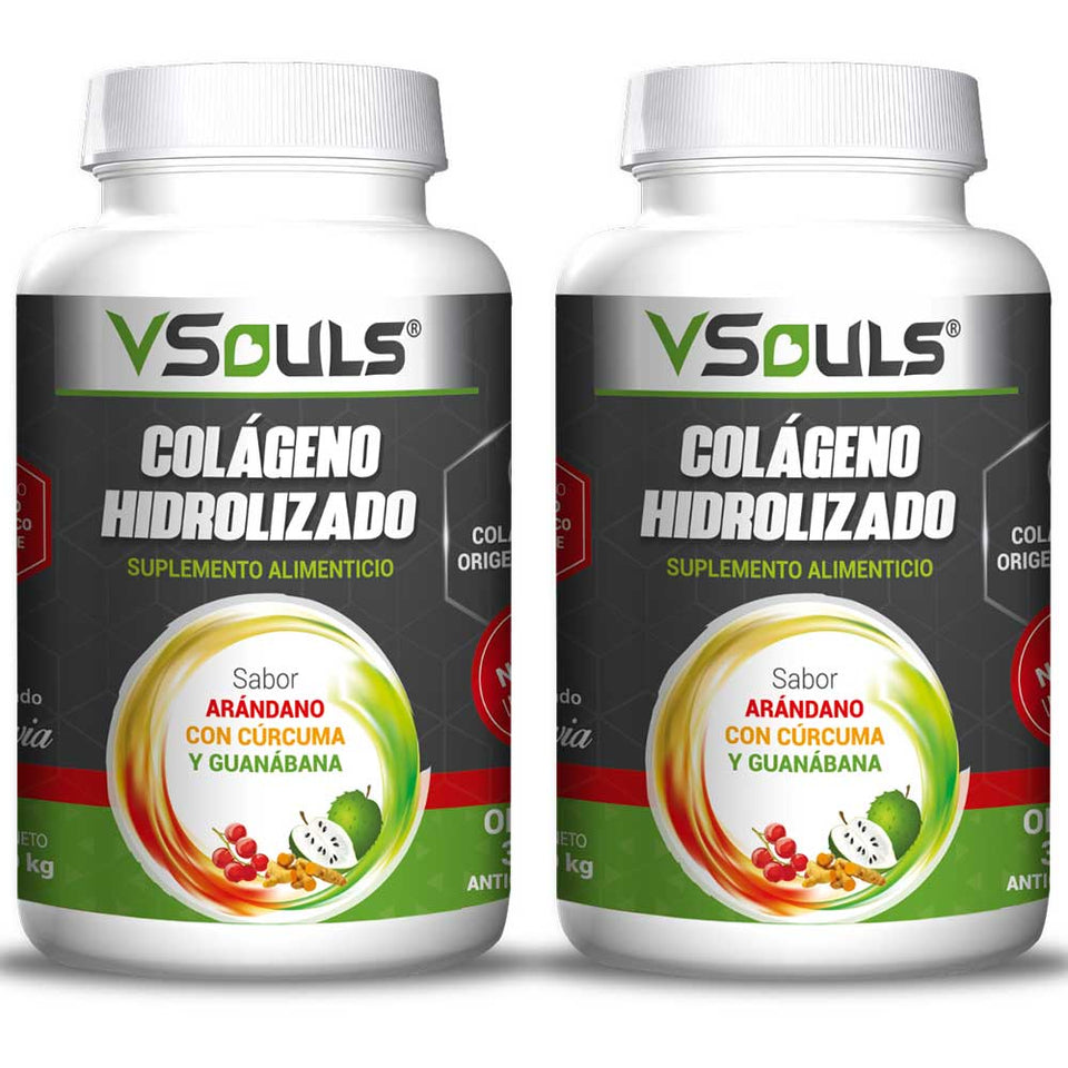 VSouls Promoción Duo Colágeno Hidrolizado Arándano